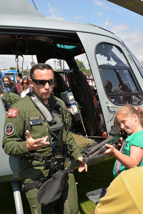 Hélicoptère AS550 Fennec Armée de l'Air