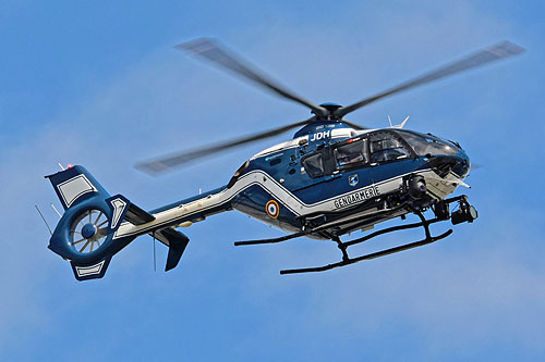 Hélicoptère EC135 de la Gendarmerie Nationale