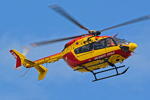 Hélicoptère EC145 de la Sécurité Civile