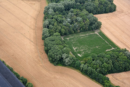 L'Ile de France vue du ciel