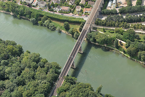 L'Ile de France vue du ciel