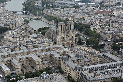 Paris vu du ciel