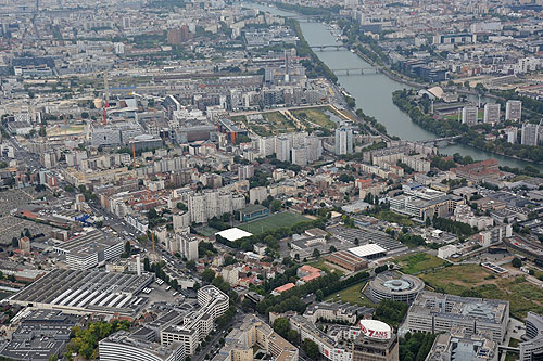 L'Ile de France vue du ciel