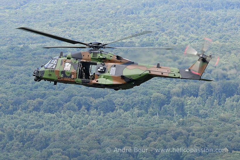 Hélicoptère NH90 Caïman de l'Armée de Terre (ALAT)