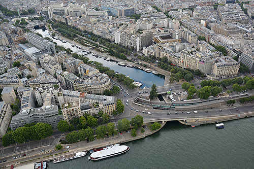 Place de la Bastille et Canal Saint-Martin