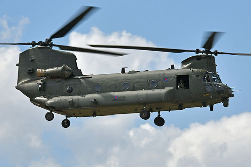 Hélicoptère CH47 Chinook anglais