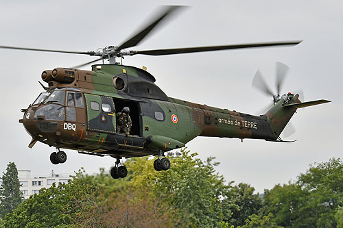 Hélicoptère AS330 Puma de l'Armée de Terre (ALAT)