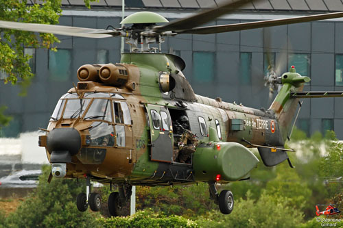 Hélicoptère AS532 Cougar rénové de l'Armée de Terre (ALAT)