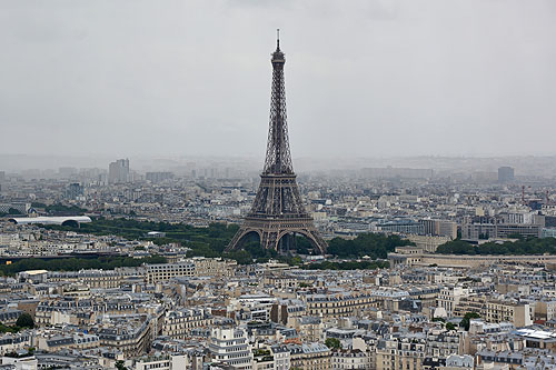 Champ de Mars, Tour Eiffel et Trocadéro