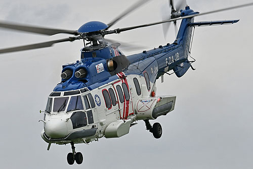 Hélicoptère H225 F-ZAJB de la DGA