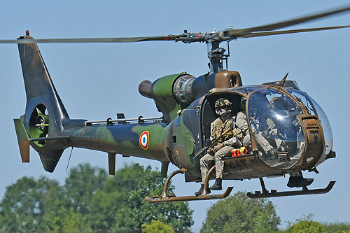 Hélicoptère Gazelle GAT du 4e RHFS