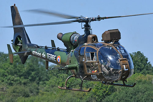 Hélicoptère Gazelle GBL du 1er RHC