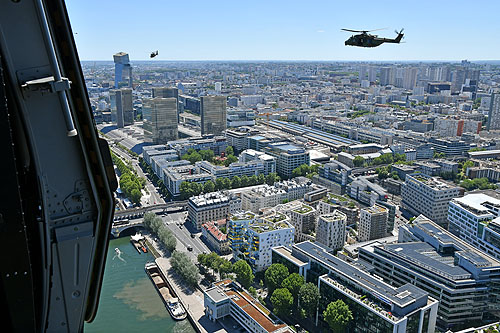 Paris Rive gauche, le secteur Austerlitz, construit au-dessus des voies de la Gare d'Austerlitz