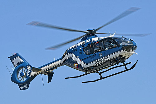 Hélicoptère EC135 JDE de la Gendarmerie Nationale