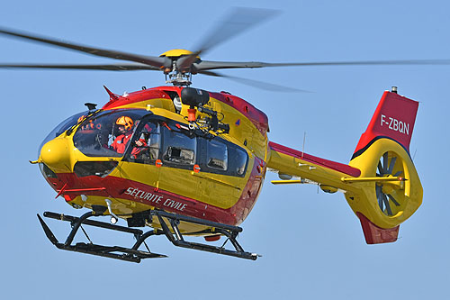 Hélicoptère H145 D3 F-ZBQN de la Sécurité Civile