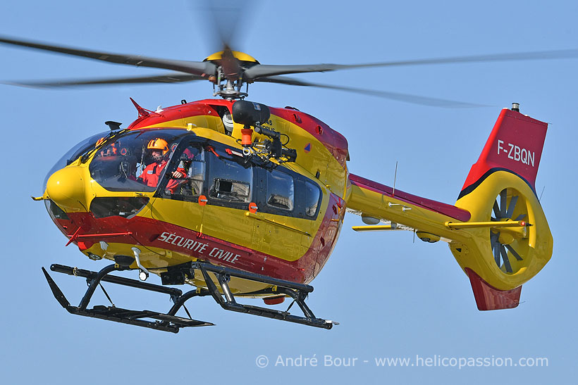 Hélicoptère H145 D3 F-ZBQN de la Sécurité Civile