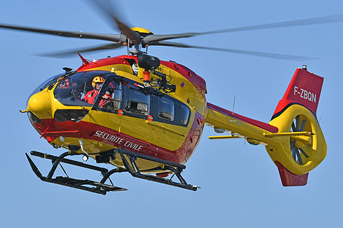 Hélicoptère H145 D3 F-ZBQN de la Sécurité Civile