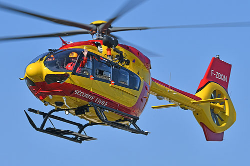 Hélicoptère H145 D3 F-ZBQN de la Sécurité Civile