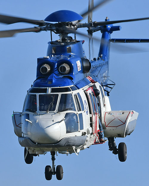 Hélicoptère H225 de la Direction Générale de l'Armement