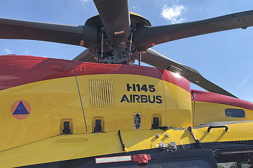 Hélicoptère H145 D3 F-ZBQN de la Sécurité Civile