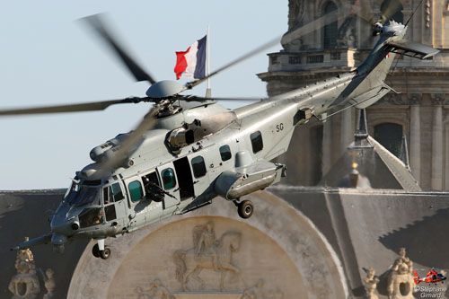 Hélicoptère H225M Caracal de l'Armée de l'Air