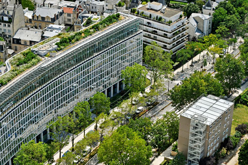 Arrivée sur Paris, au niveau de la Porte Maillot