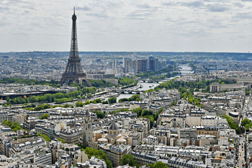 Musée du Quai Branly, Tour Eiffel et la Seine