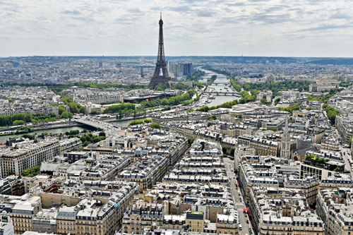 Musée du Quai Branly, Tour Eiffel et la Seine