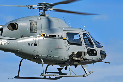 Hélicoptère AS555 Fennec canon Armée Air