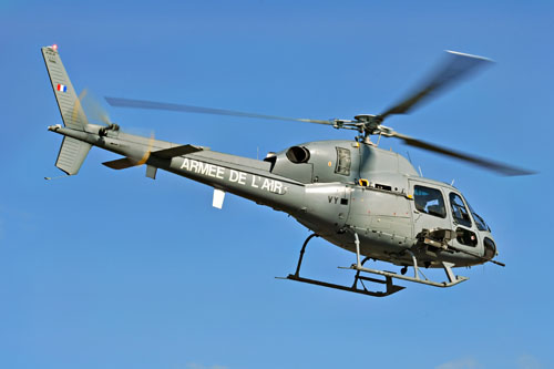 Hélicoptère AS555 Fennec canon Armée Air