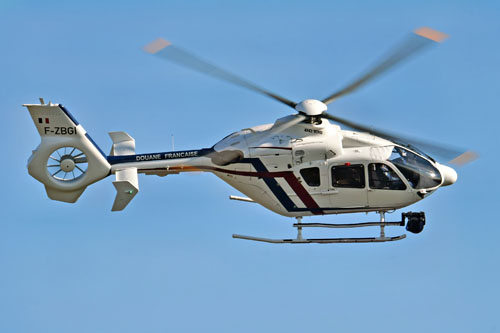 Hélicoptère EC135 Douanes France