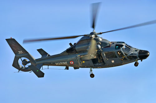 Hélicoptère Dauphin Pedro Marine France