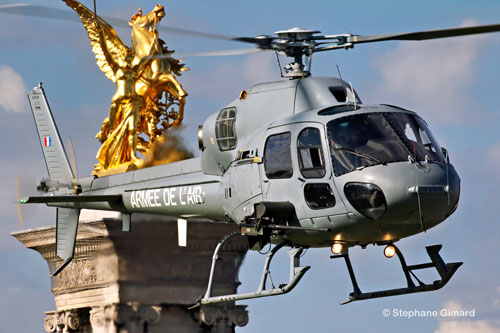 Hélicoptère AS555 Fennec canon Armée Air