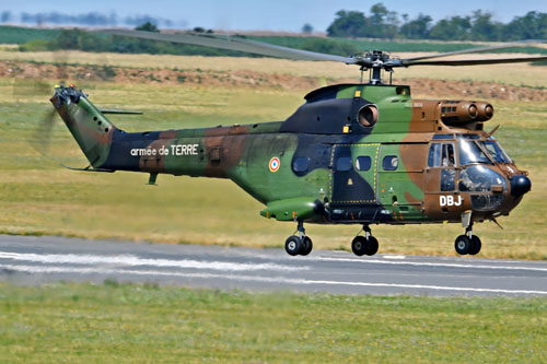 Hélicoptère SA330 Puma DBJ de l'Armée de Terre