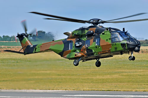 Hélicoptère NH90 Caïman ECA de l'Armée de Terre