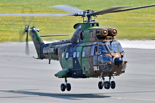 Hélicoptère SA330 Puma DBJ de l'Armée de Terre