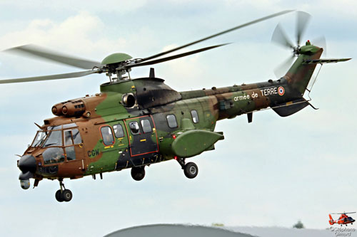 Hélicoptère AS532 Cougar de l'Armée de Terre (ALAT)