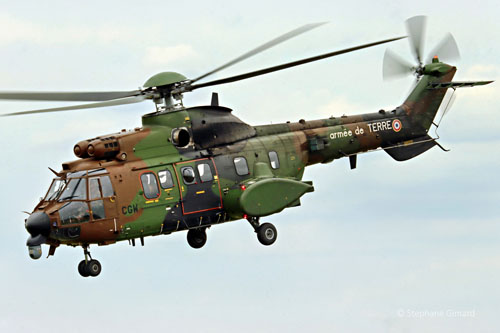 Hélicoptère AS532 Cougar de l'Armée de Terre (ALAT)