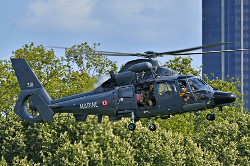 Hélicoptère Dauphin Marine France