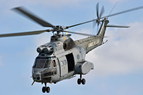 Hélicoptère SA330 Puma Armée Air France