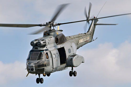 Hélicoptère SA330 Puma Armée Air France