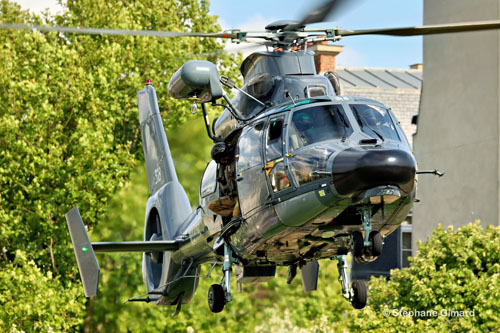 Hélicoptère Dauphin Marine France