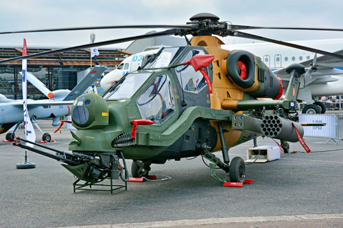 Le T129 ATAK au Bourget 2015