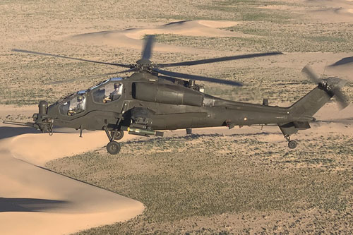 Hélicoptère A129 Mangusta en Afghanistan, 6 juin 2020