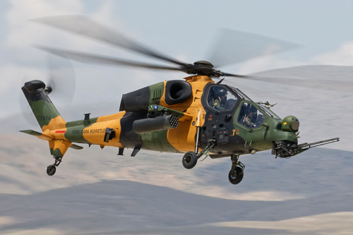 Hélicoptère d'attaque T129 Atak turc