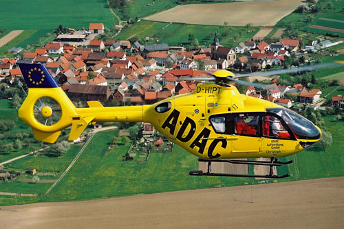 Hélicoptère EC135 ADAC