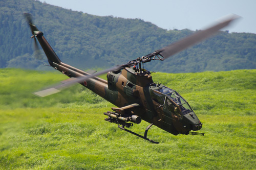 Hélicoptère d'attaque AH1S Cobra de l'Armée de Terre japonaise (JGSDF)