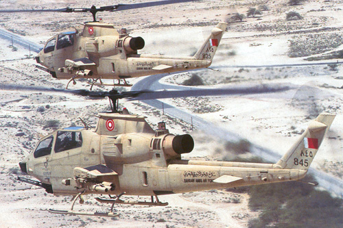 Hélicoptères AH1F Cobra Bahrein