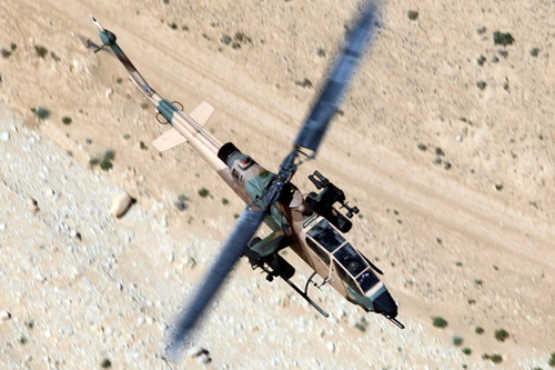 Hélicoptère AH1F Cobra jordanien