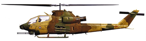 Hélicoptère AH1F Cobra jordanien